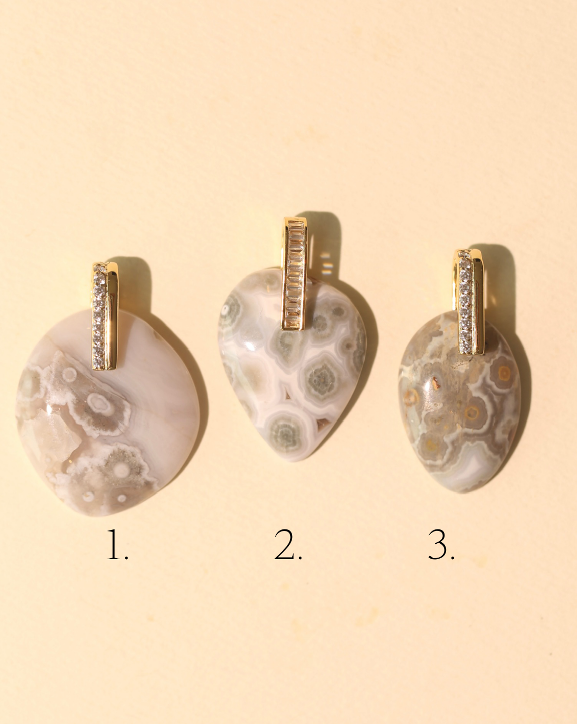 Stone Pendant - Ocean Jasper/Group 21