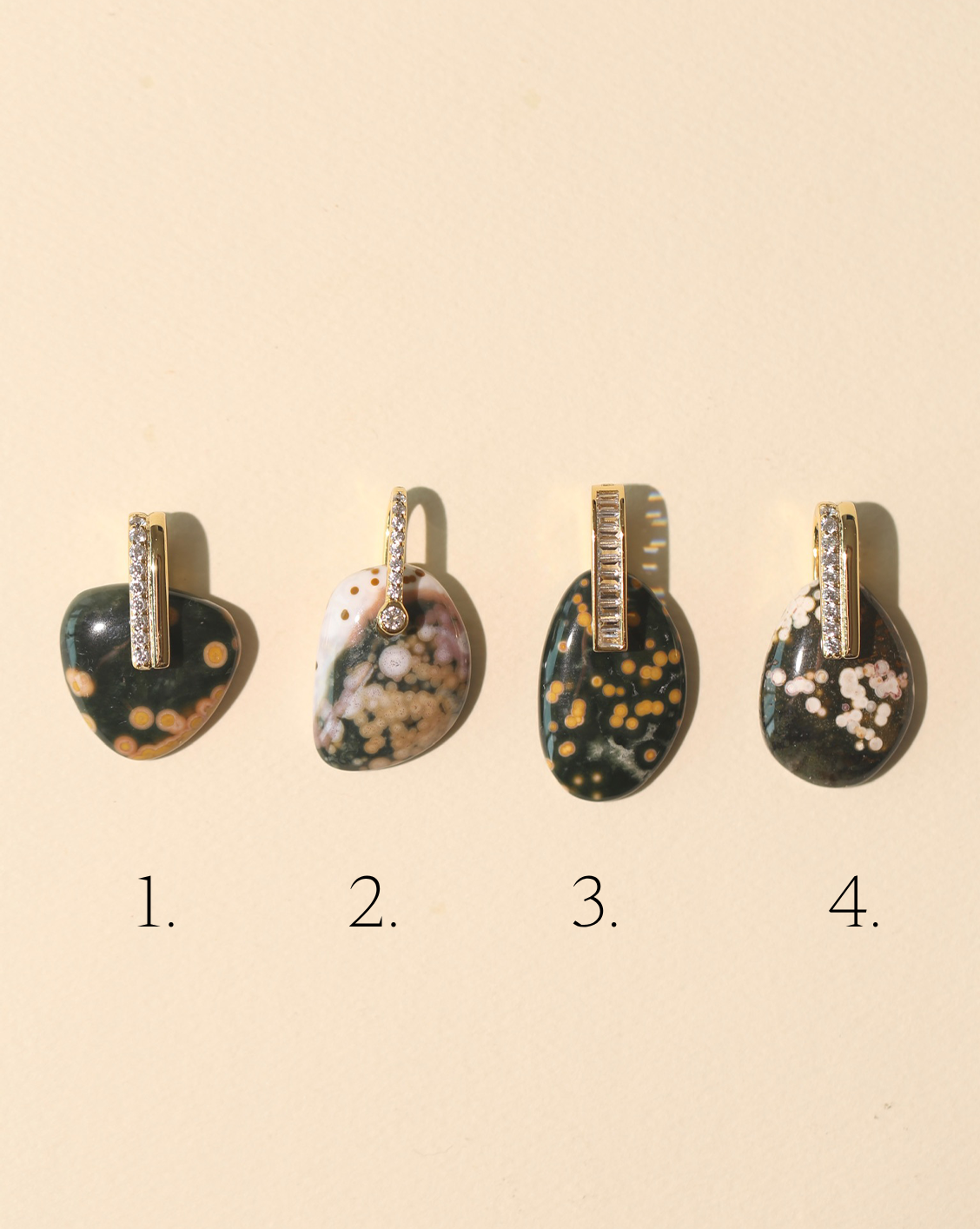 Stone Pendant - Ocean Jasper/Group 25