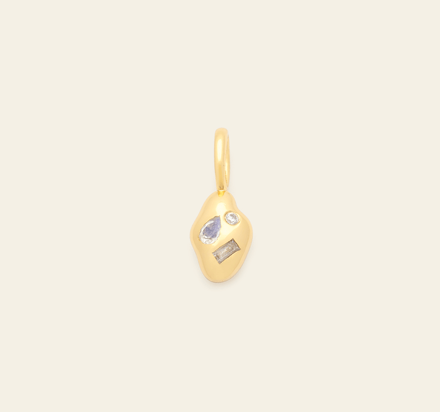 The Intuition Stone *June* - Gold Vermeil