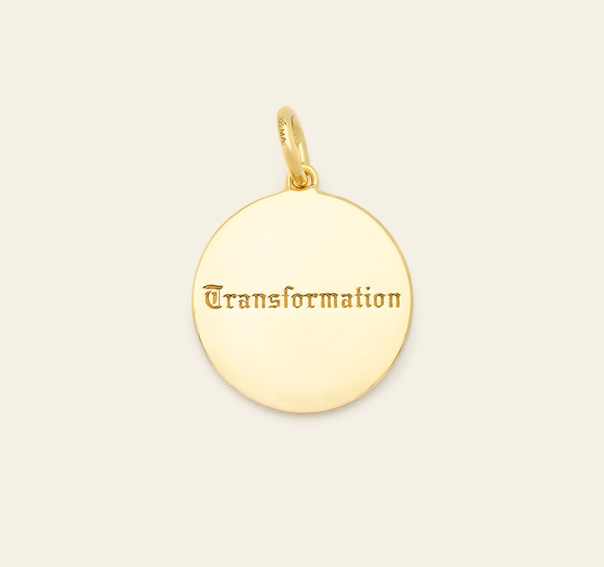 Transformation Medallion - Gold Vermeil