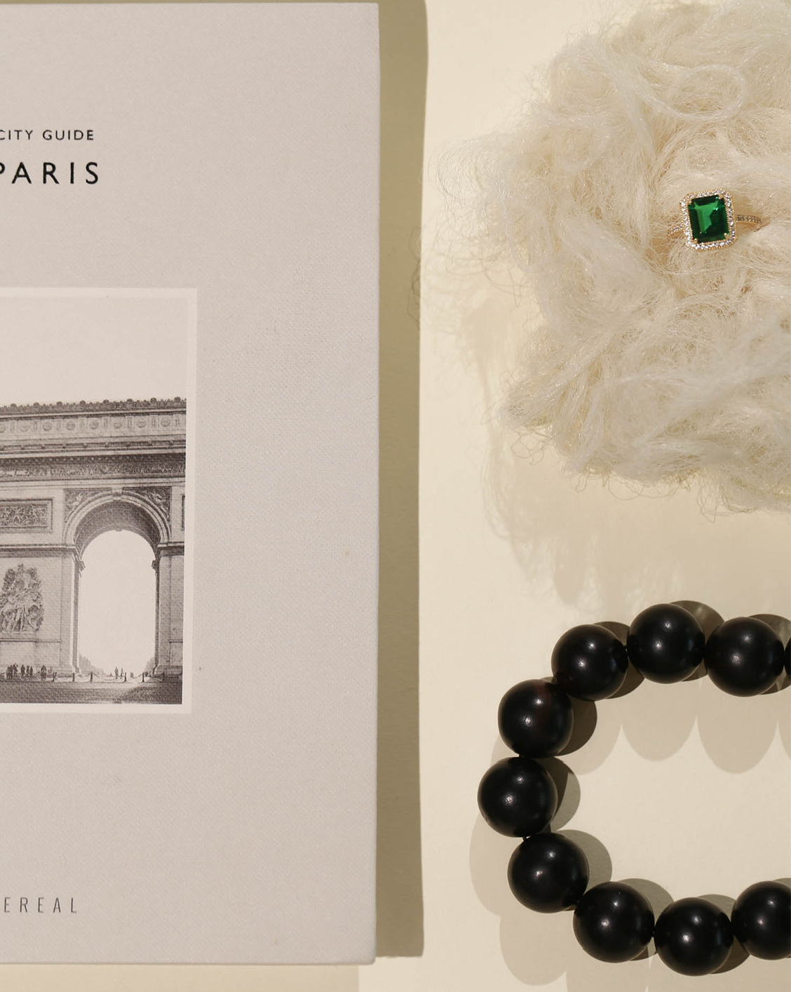 15mm Dark Boulé Necklace - Gold Vermeil