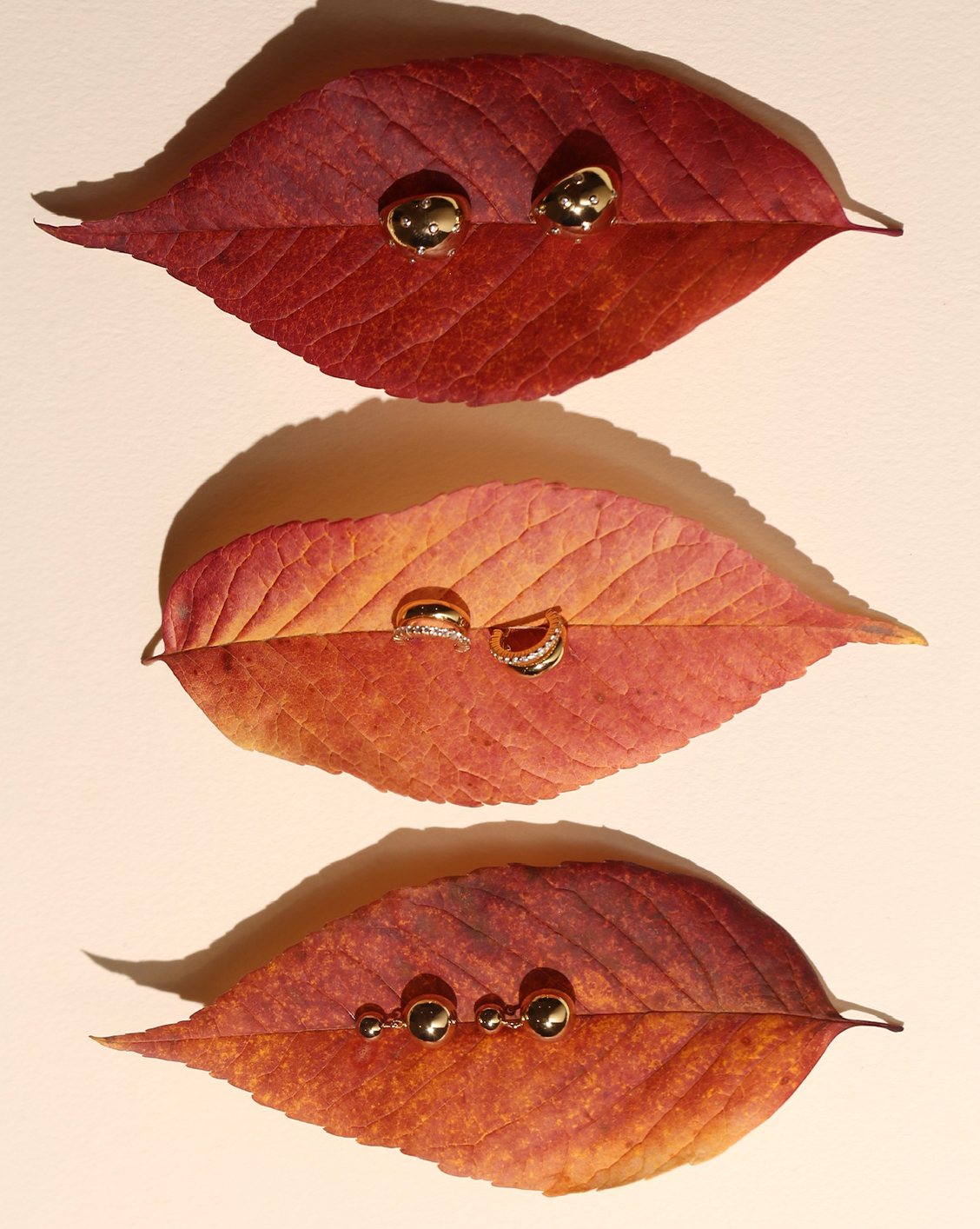 Naomi Earrings - Gold Vermeil