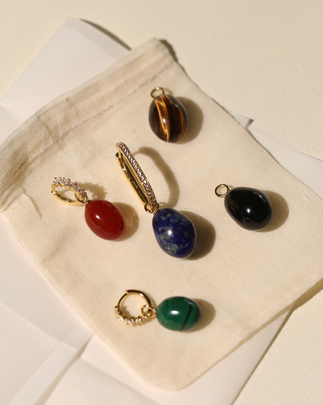 Cressida Huggies - Gold Vermeil