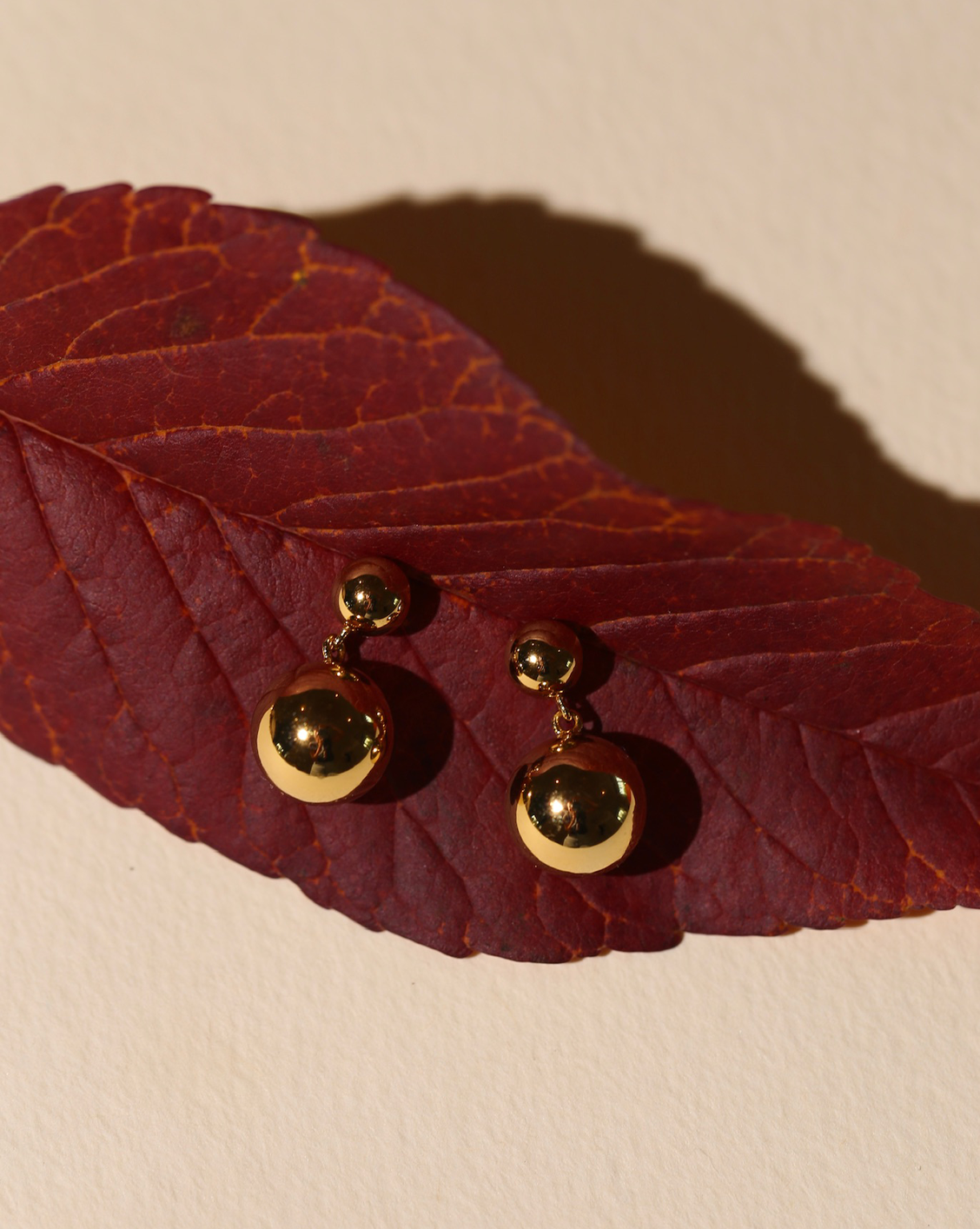 Sophia Drops - Gold Vermeil