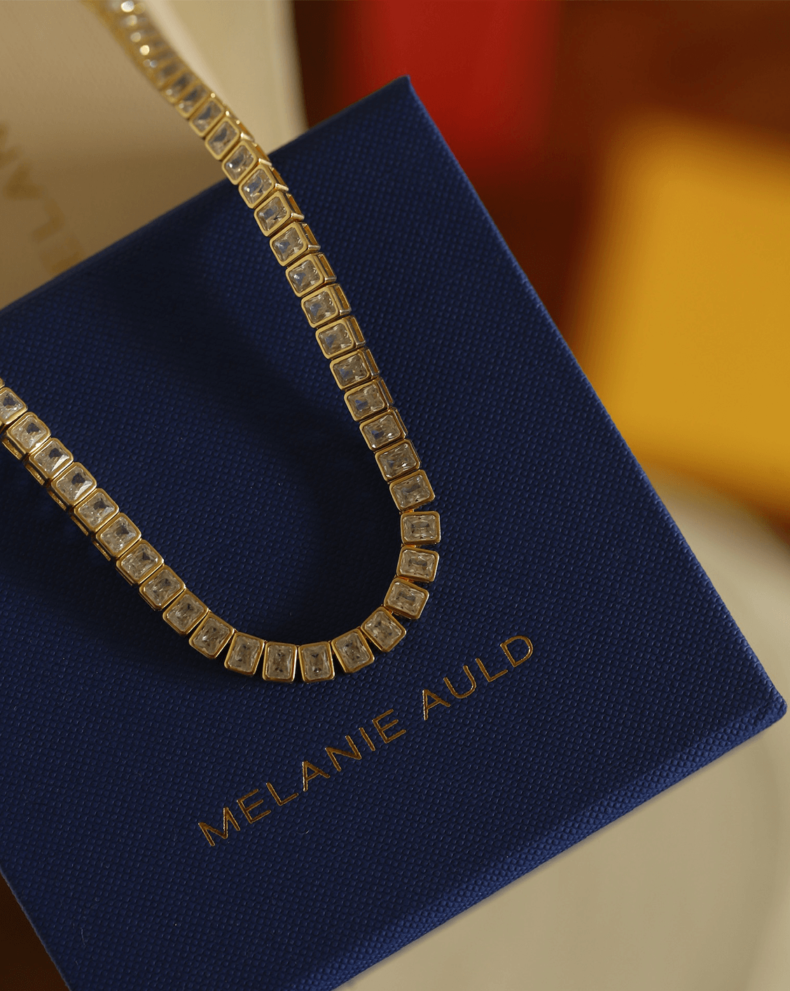 グリッター　Luxury Tennis Necklace【3mm / GOLD】 Luxury Tennis Necklace 【3mm / GOLD】 | Glitter