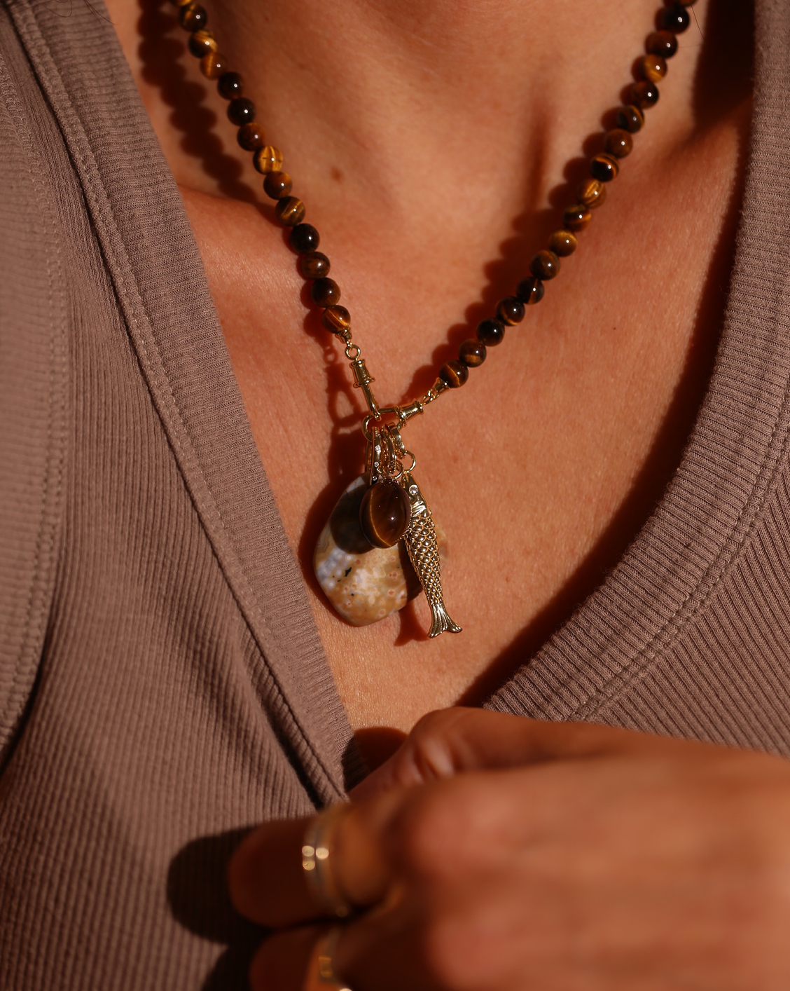 OOAK Necklace - Jasper/15
