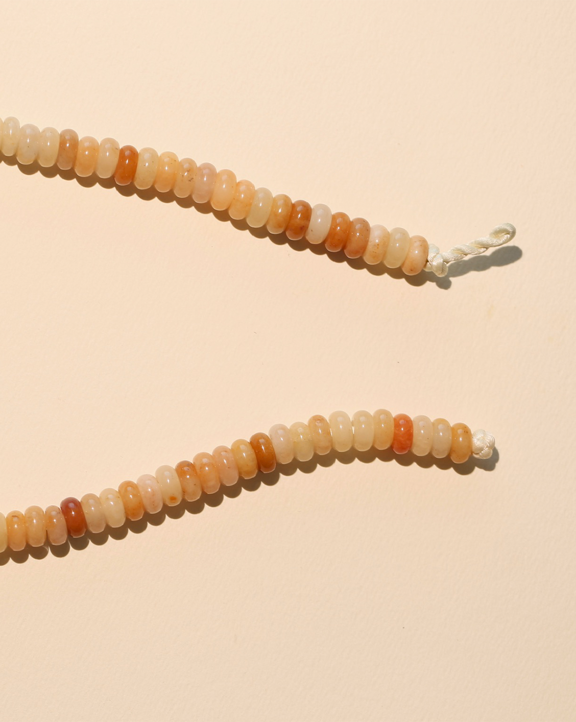 Pietra Drop Necklace - Yellow Jade/Turquoise
