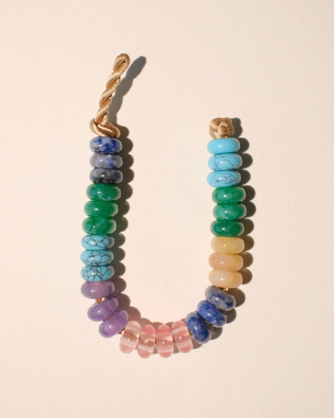 Pietra Stone Bracelet - Rainbow