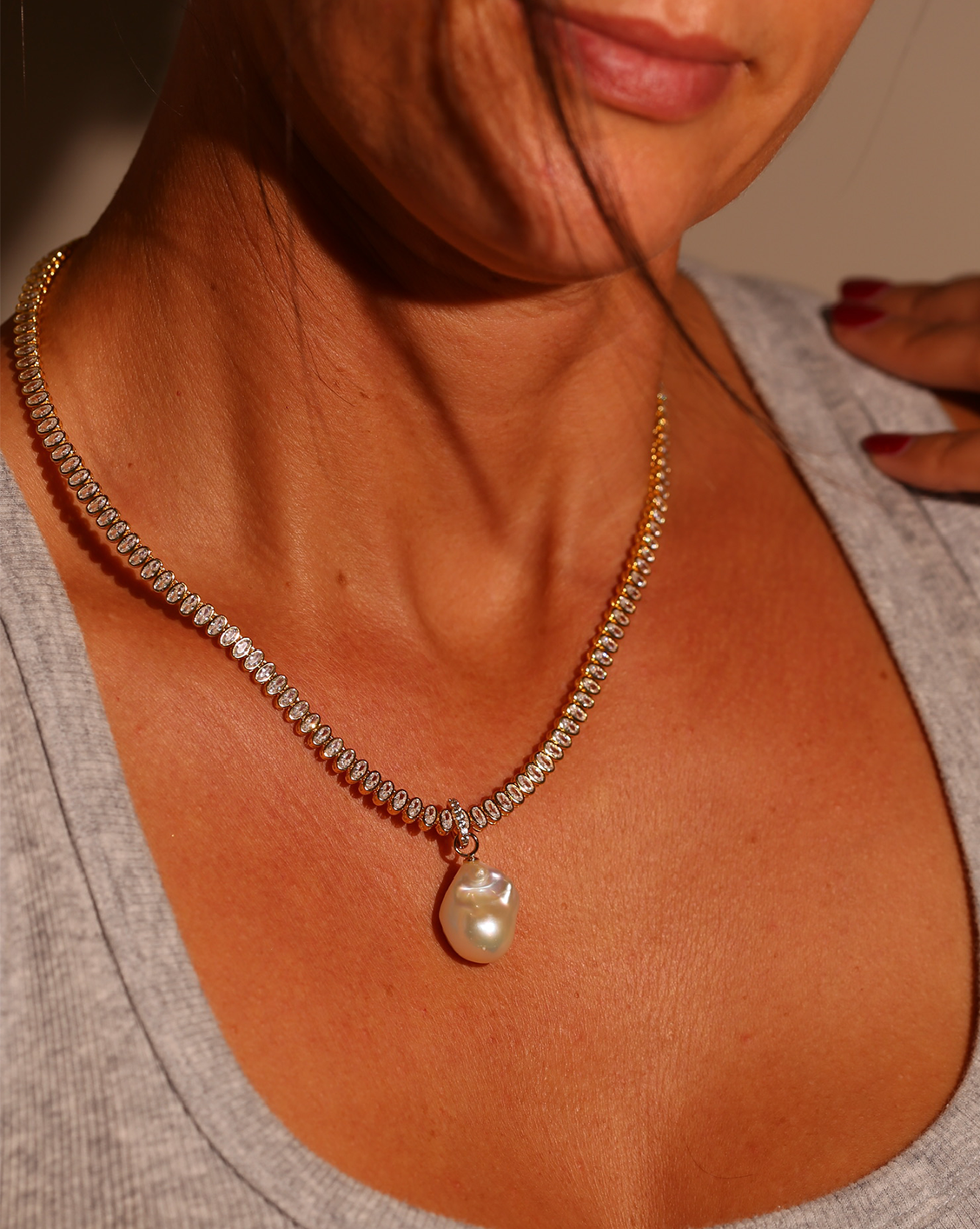 Clara Necklace - Gold Vermeil