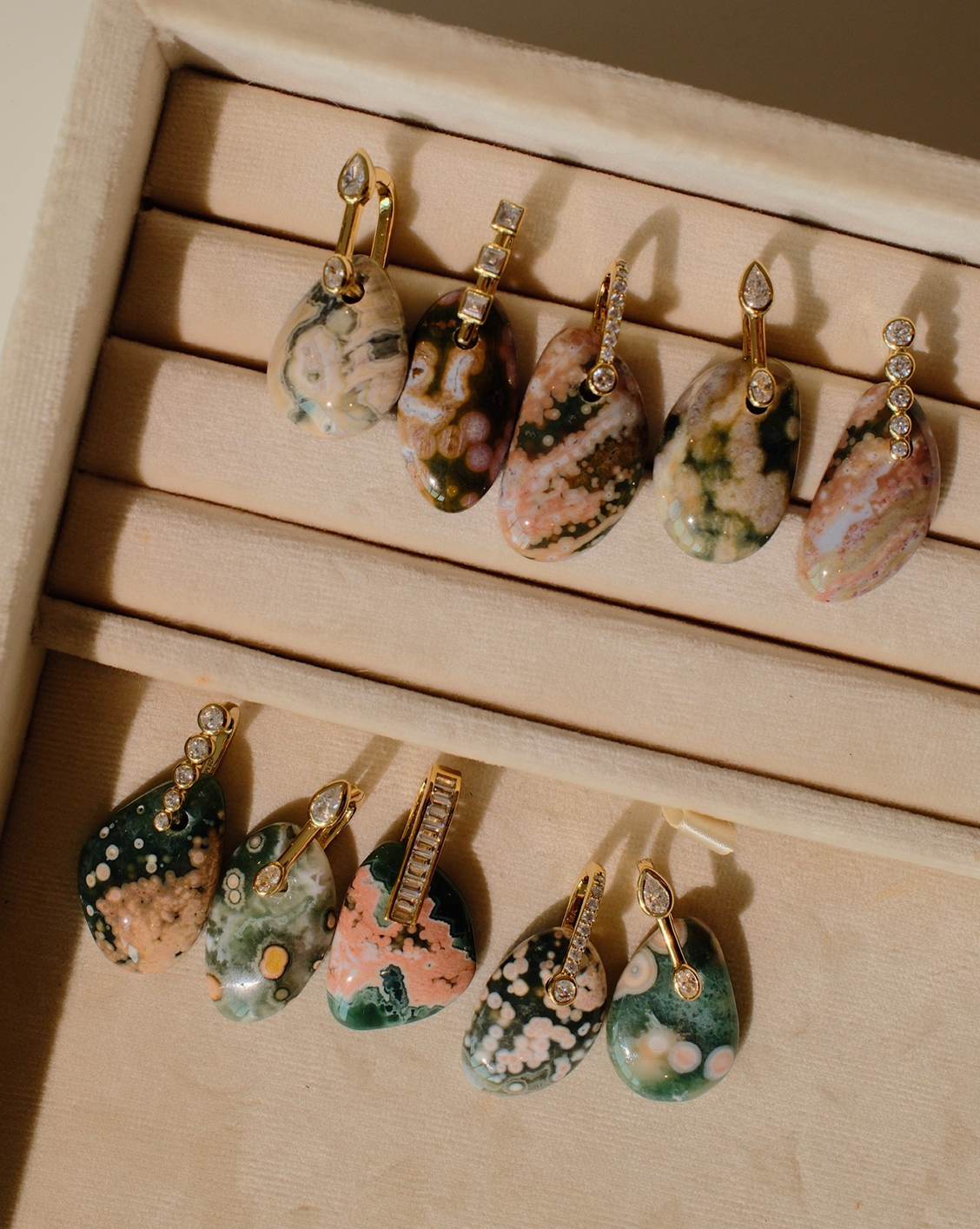Stone Pendant - Ocean Jasper/Group 22