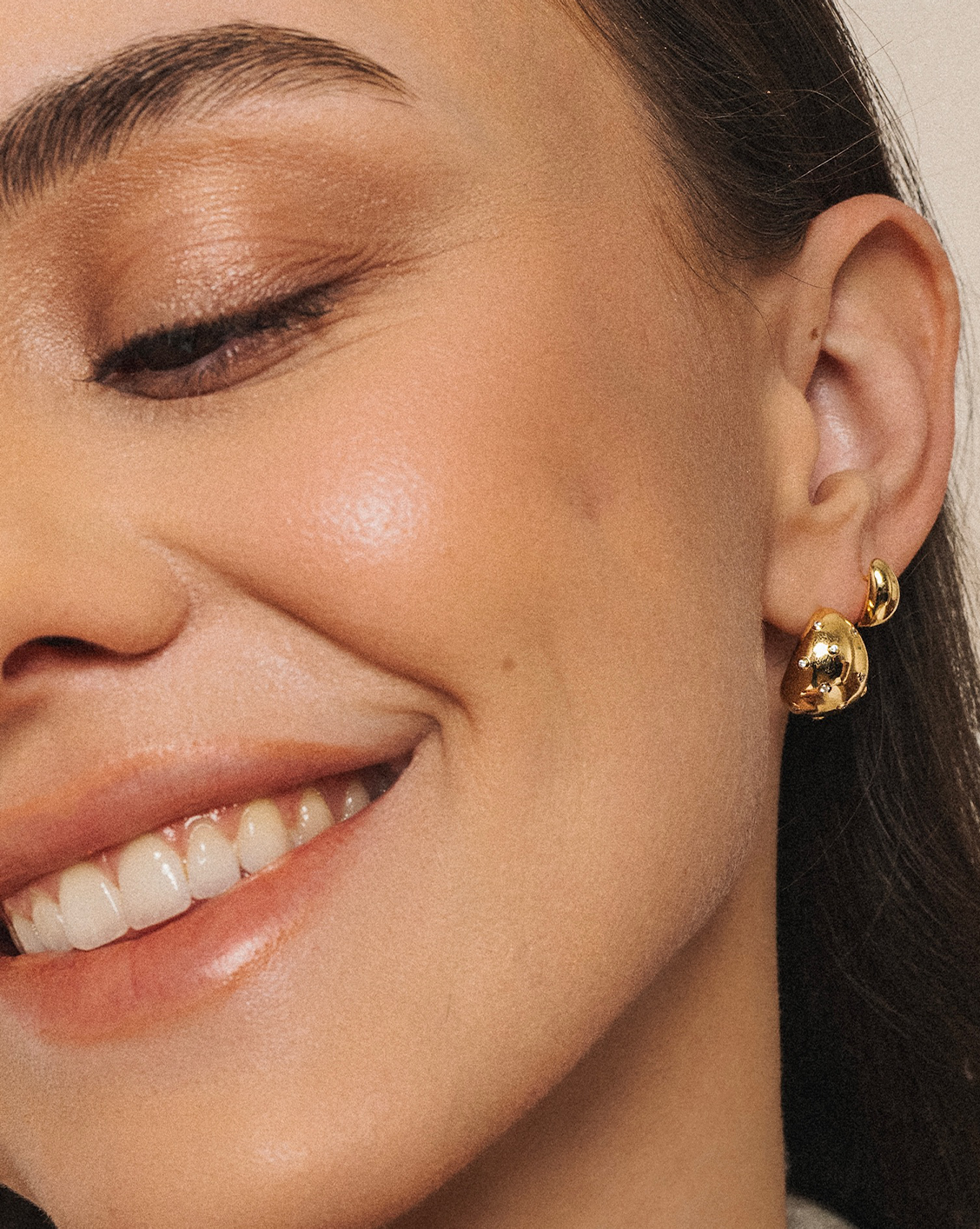Naomi Earrings - Gold Vermeil