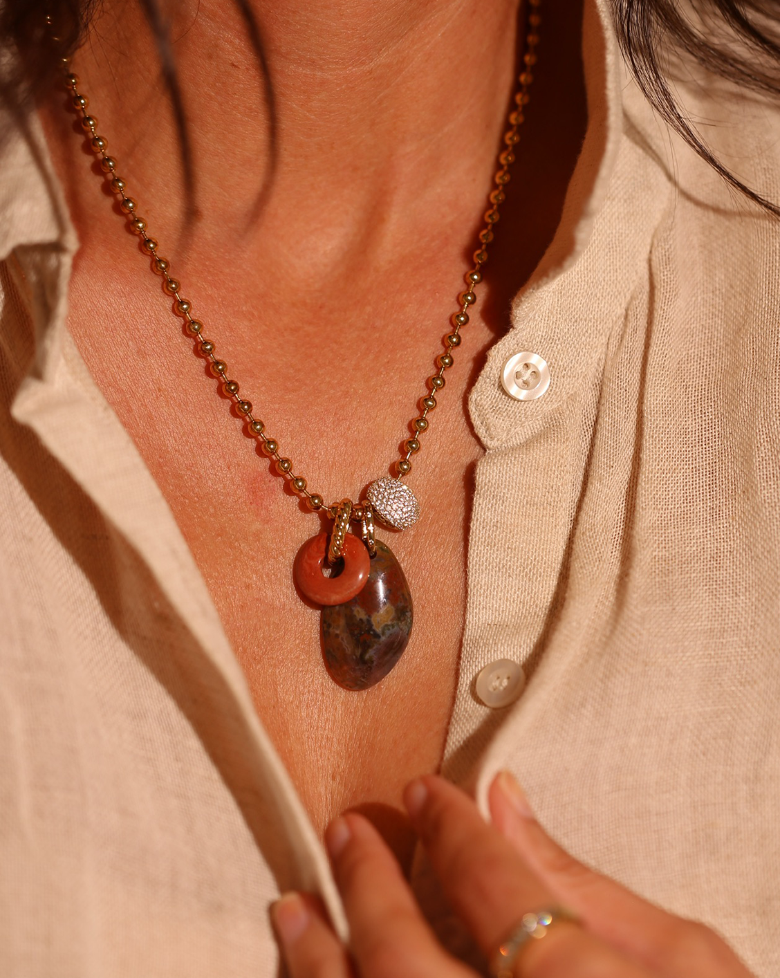 OOAK Necklace - Jasper/3