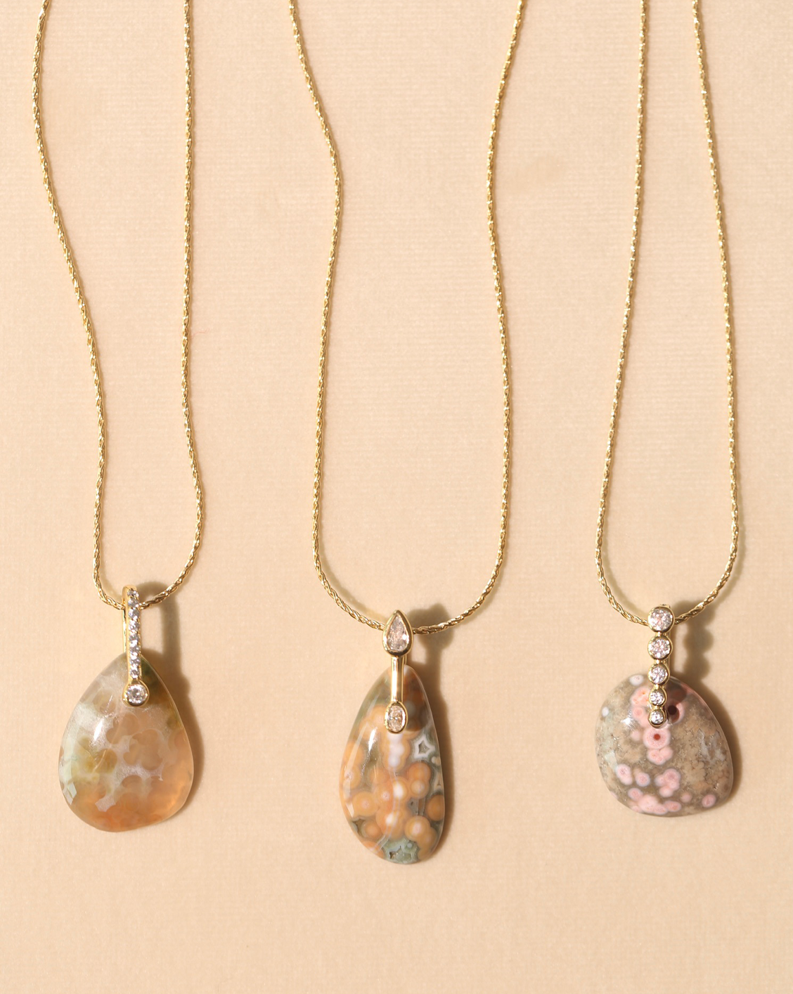 OOAK Necklace - Ocean Jasper #91