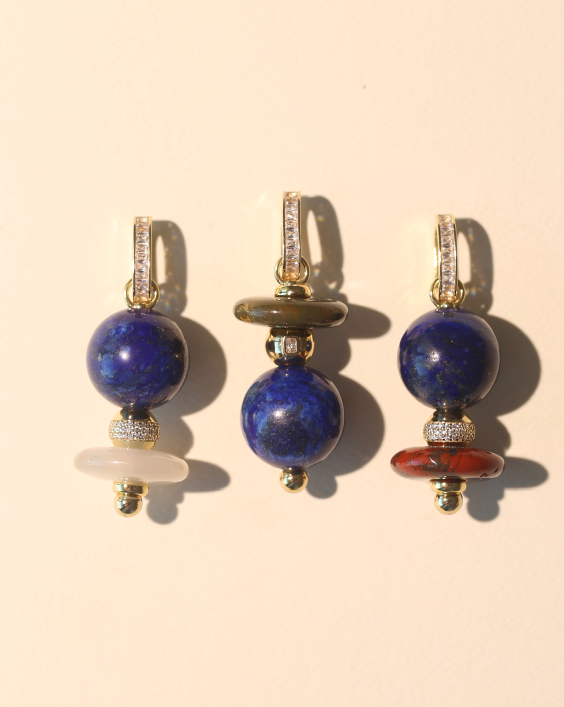 Orbit Pendant - Lapis Mix/Group 2