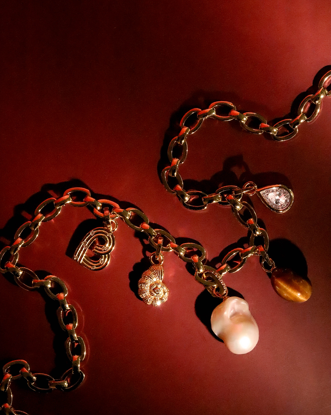 XL Baroque Pearl Charm