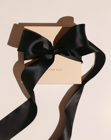 Grand Satin Ribbon - Black