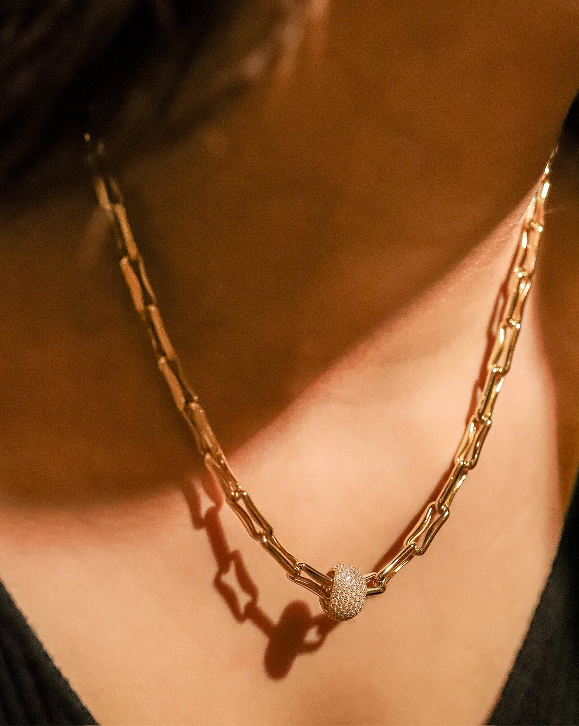 Mini Forte Chain Gold | Products | Melanie Auld Jewelry