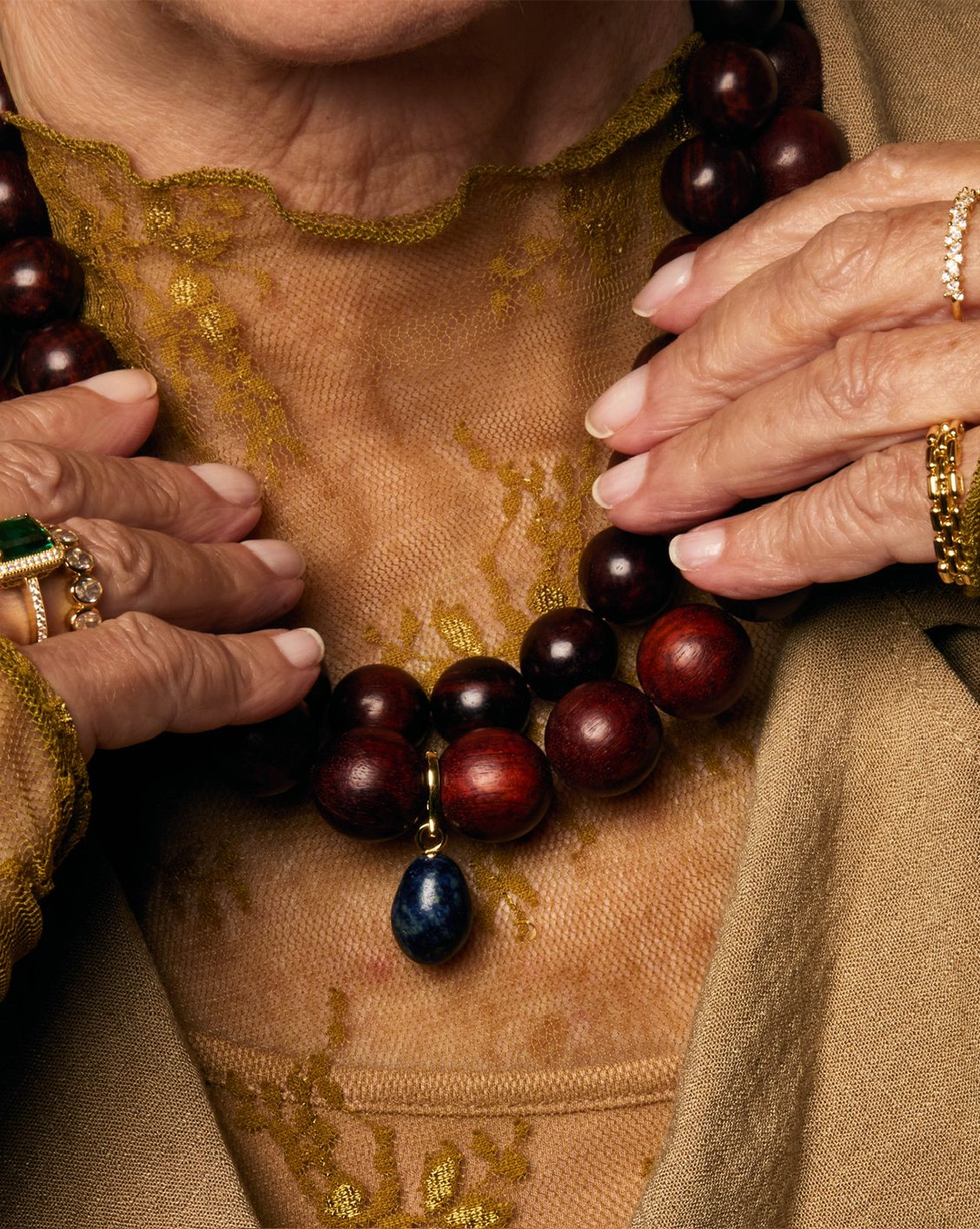 18mm Medium Boulé Necklace - Gold Vermeil