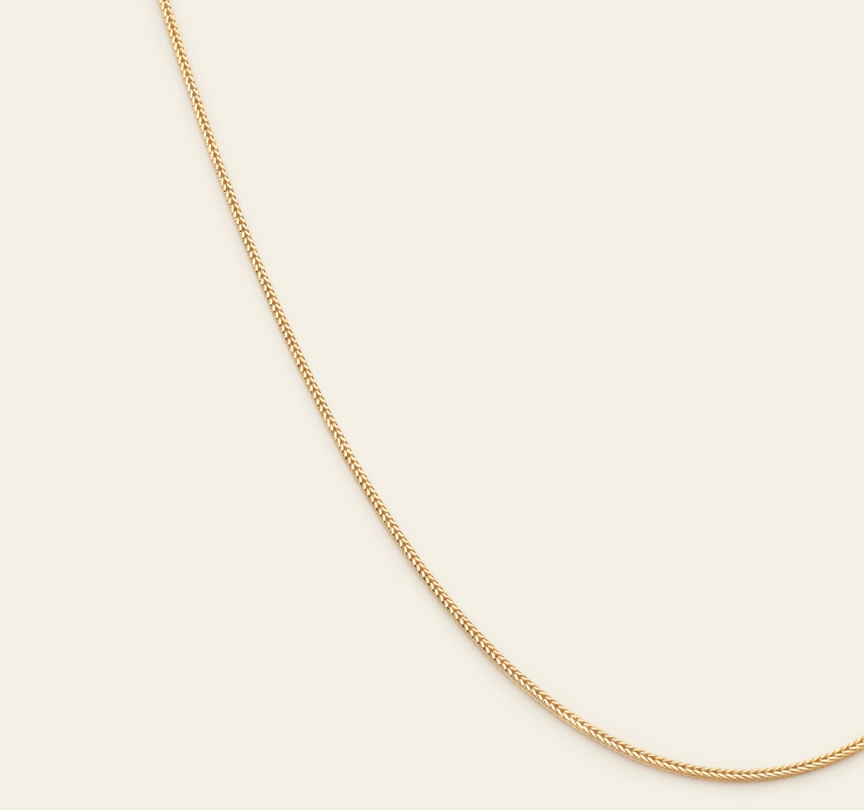 Woven Chain  - Gold Vermeil