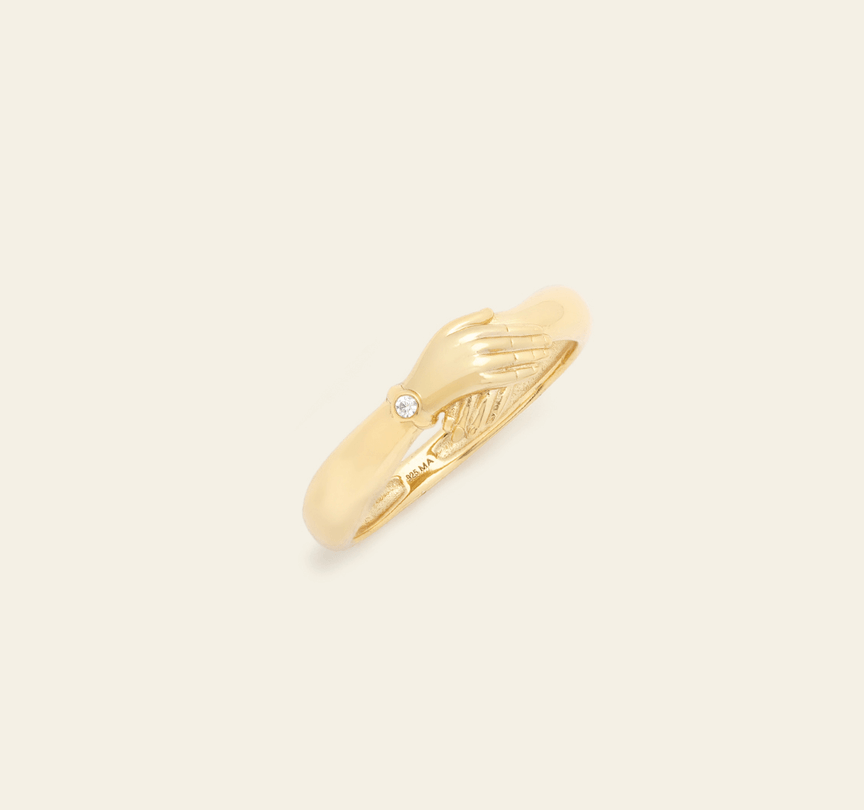 You & Me Ring - Gold Vermeil