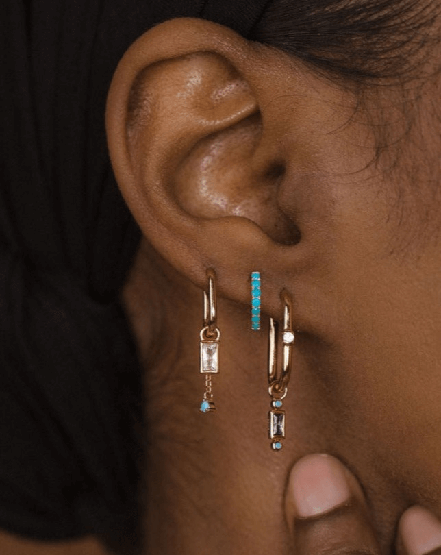 Stellar Earring Charm - Gold Vermeil/Crystal