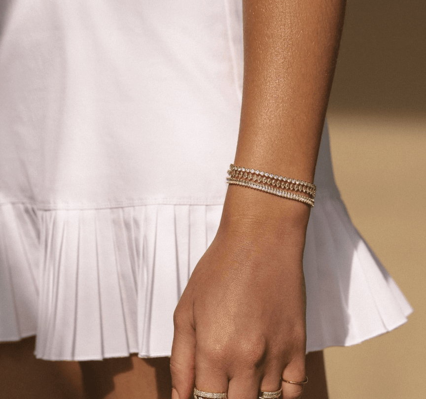 Baguette Tennis Bracelet