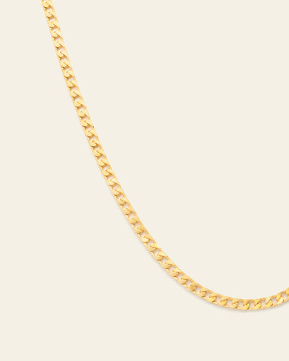 Curb Chain - Gold Vermeil
