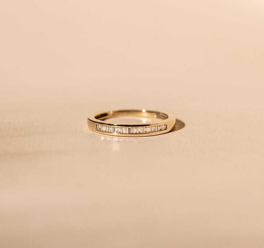 *Made To Order* Dainty Harlowe Band - 14k Solid Gold