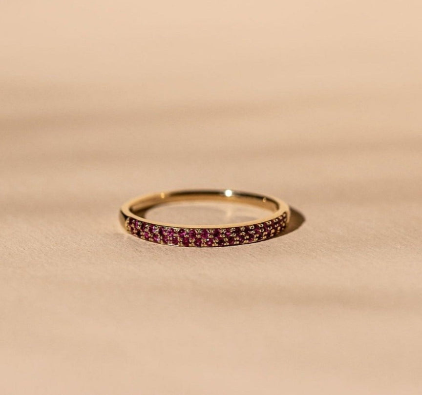 *Made To Order* Ruby Hayworth Ring - 14k Solid Gold