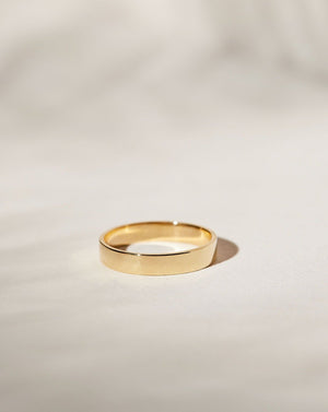 *Made to Order* Poitier Band - 14k Solid Gold