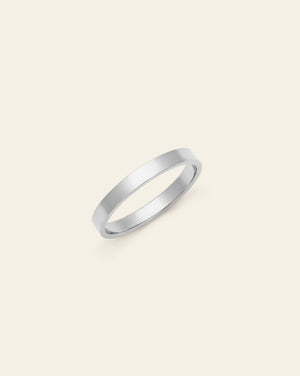 Thick Band - Sterling Silver